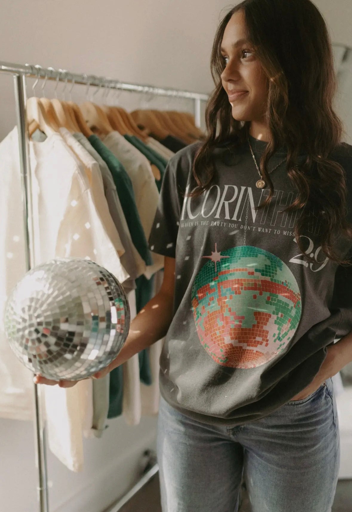 Heaven Is The Party You Don’t Want To Miss/Disco Graphic Tee