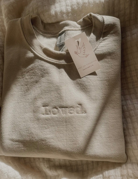 Loved | Monochromatic Sweatshirt