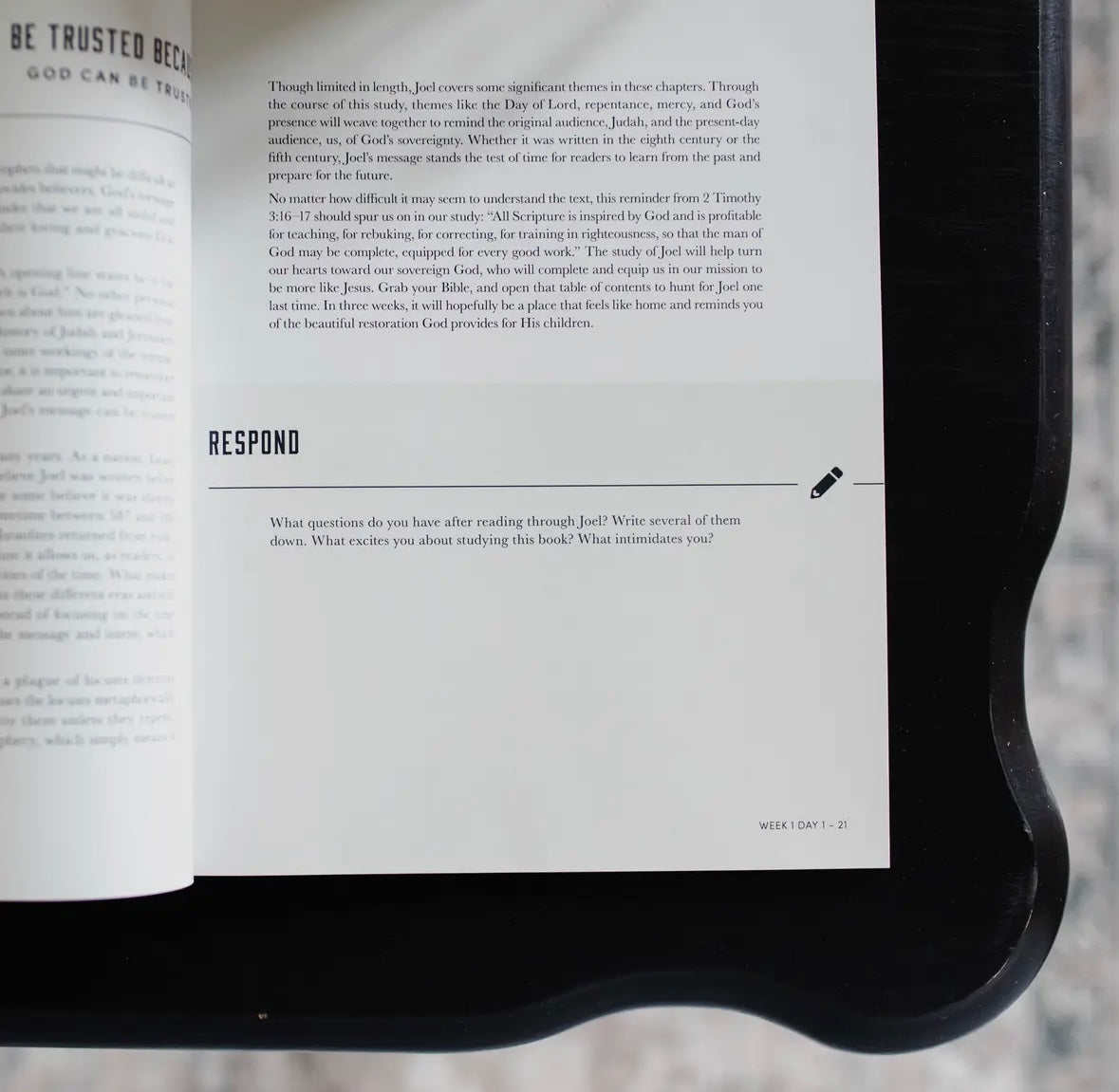 Restored | A Study On the Book Joel - Men