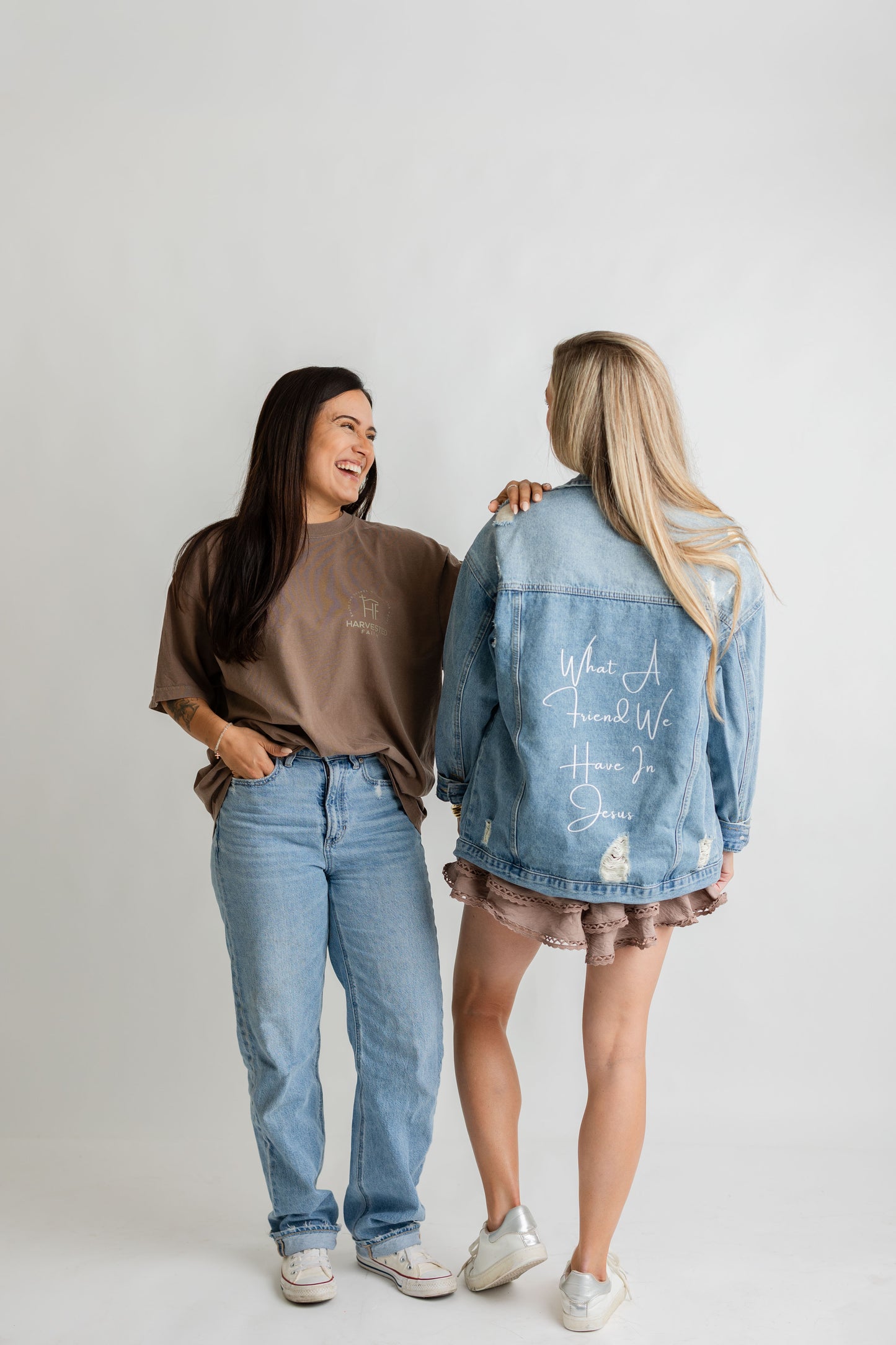 What a Friend We Have in Jesus Oversized Denim