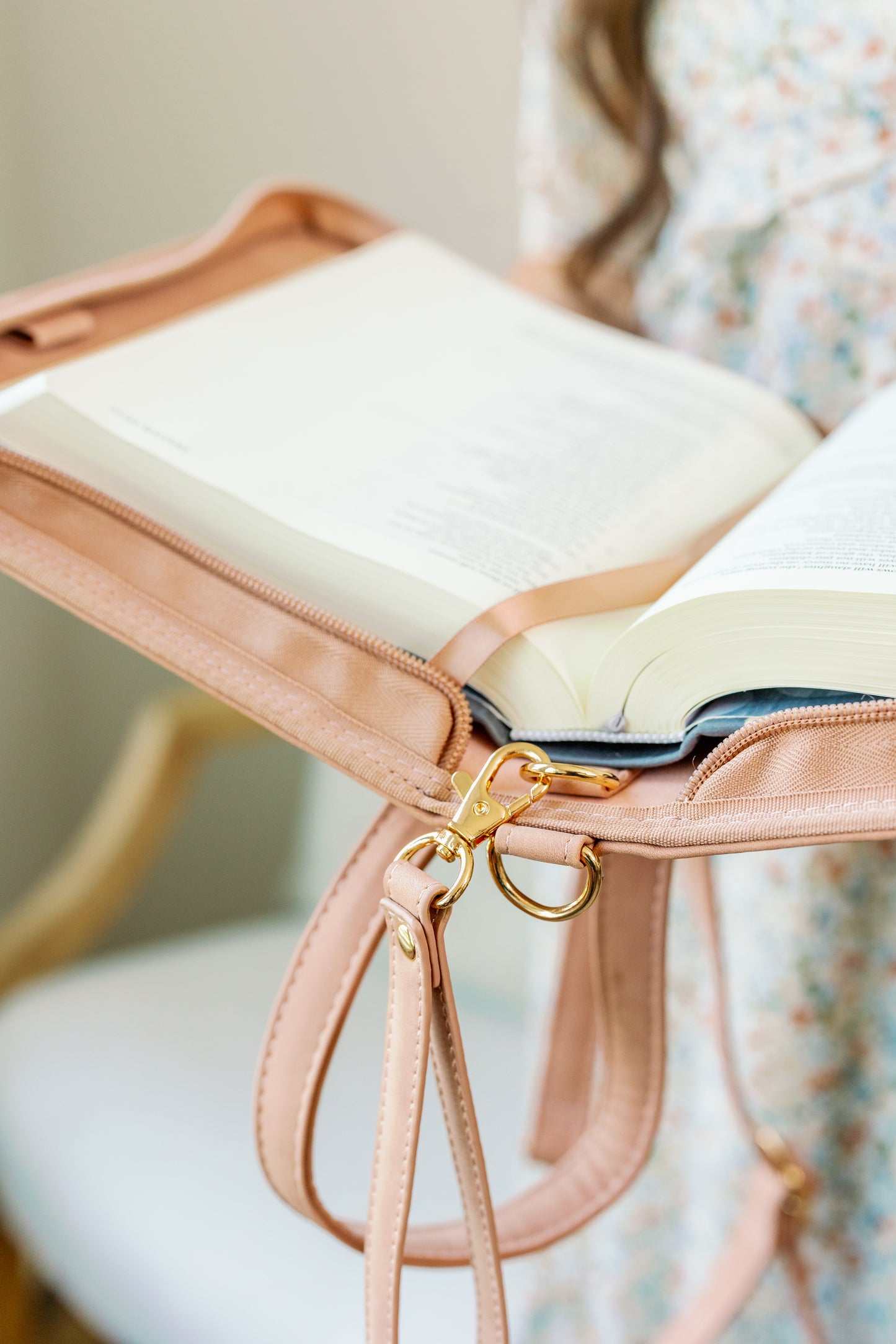 All Things New | Mauve Bible Cover